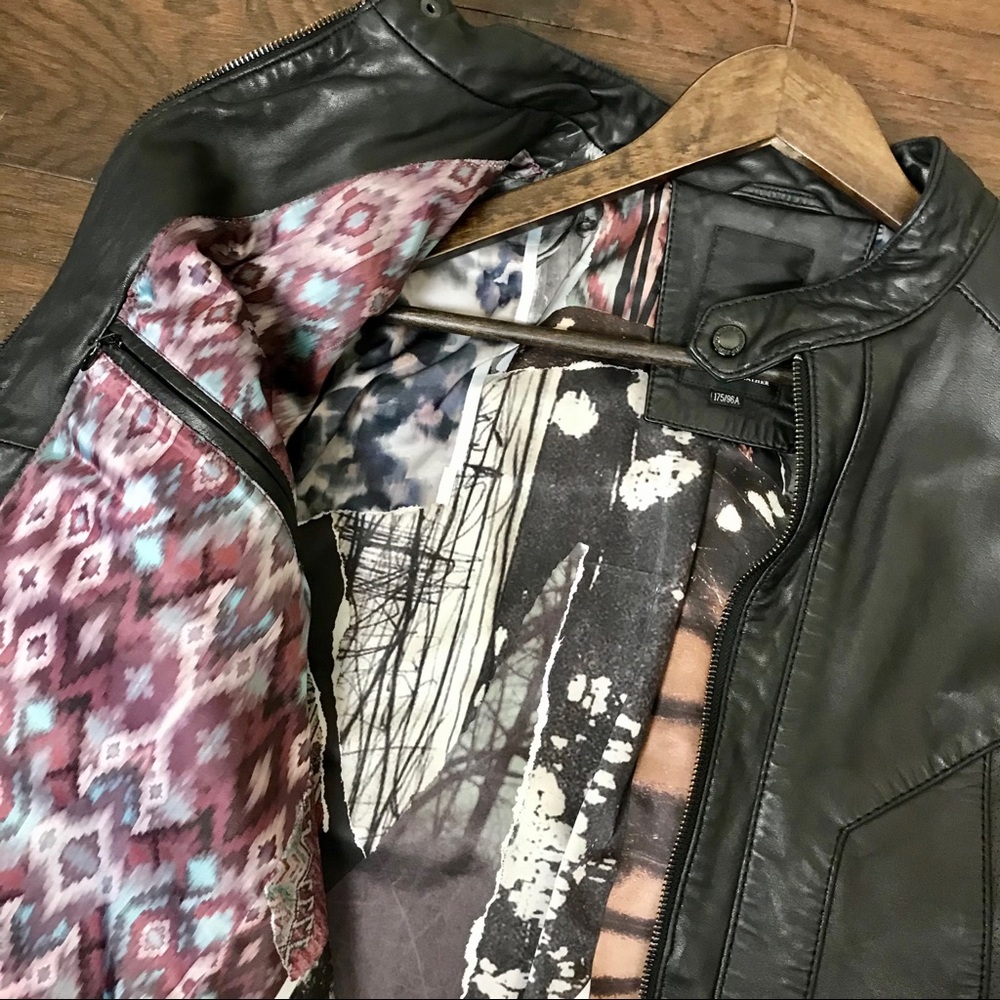 Selected Fitted Brown Leather Jacket - image 7